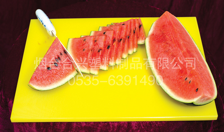20mm彩色料理塑料菜板應用圖